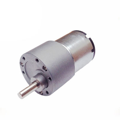 Động cơ hộp số Spur Gear 37mm 12V 24V DC Motor 45 Rpm Tiếng ồn thấp Mô-men xoắn lớn