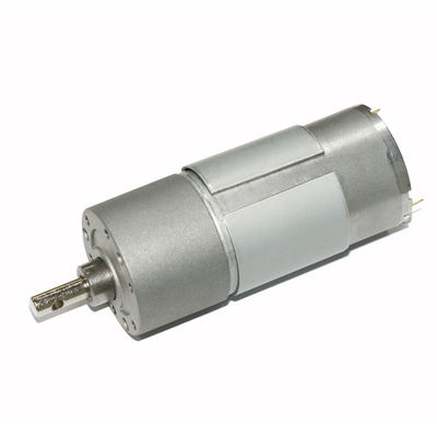Động cơ hộp số Spur Gear 37mm 12V 24V DC Motor 45 Rpm Tiếng ồn thấp Mô-men xoắn lớn