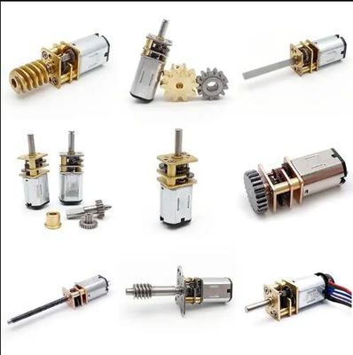 Đào chải Động cơ bánh răng DC nhỏ DC 3V 6V 12V 24V Diameter 13mm For Door Lock