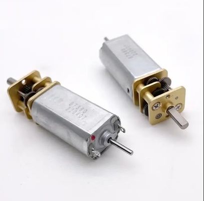 Đào chải Động cơ bánh răng DC nhỏ DC 3V 6V 12V 24V Diameter 13mm For Door Lock