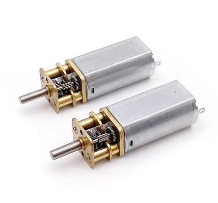 Đào chải Động cơ bánh răng DC nhỏ DC 3V 6V 12V 24V Diameter 13mm For Door Lock