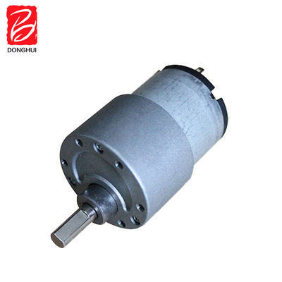 50 RPM Brush DC Gear Motor 37mm Carbon Brush DC Gearbox Motor 3V - 24V cho robot