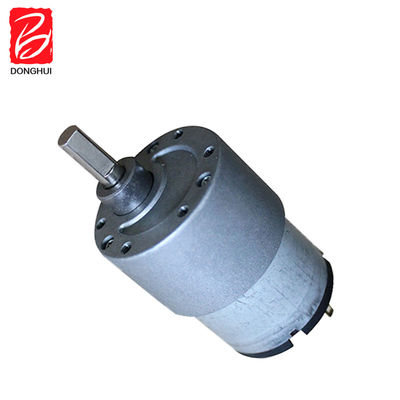 50 RPM Brush DC Gear Motor 37mm Carbon Brush DC Gearbox Motor 3V - 24V cho robot