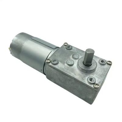 Động cơ bánh răng DC có mô-men xoắn cao 12V 555 Động cơ bánh răng giun 24V tốc độ thấp