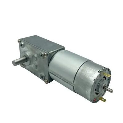 Động cơ bánh răng DC có mô-men xoắn cao 12V 555 Động cơ bánh răng giun 24V tốc độ thấp