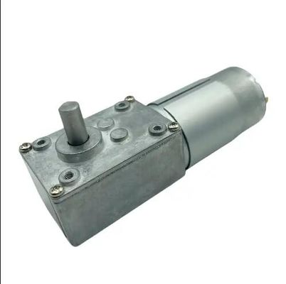 Động cơ bánh răng DC có mô-men xoắn cao 12V 555 Động cơ bánh răng giun 24V tốc độ thấp