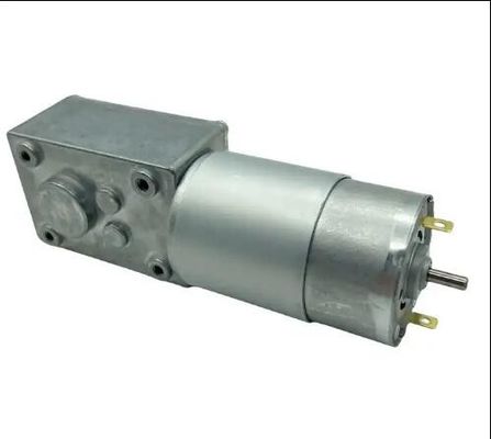 Động cơ bánh răng DC có mô-men xoắn cao 12V 555 Động cơ bánh răng giun 24V tốc độ thấp