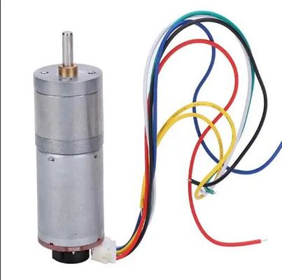 25mm Brush DC Gear Motor đồng Micro Electric Motor Speed Reduction Giảm tốc độ