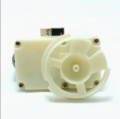 24V 21rpm Động cơ bánh răng nhựa 50GS 365 360 DC Động cơ bánh răng vuông cho máy bán hàng thông minh