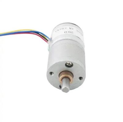 5V DC Micro Geared Stepper Motor 20mm 2 Phase 4 Wire Stepper Motor với hộp số