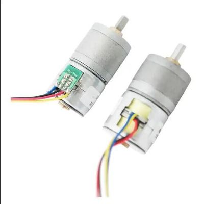 5V DC Micro Geared Stepper Motor 20mm 2 Phase 4 Wire Stepper Motor với hộp số