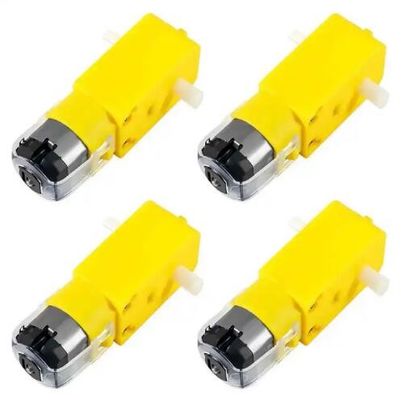 Động cơ bánh răng DC nhựa thông minh F130 3V 6V Động cơ hộp số TT DC điện