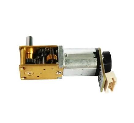 3V - 12V Đánh răng Micro DC Worm Gear Motor 12mm Bộ mô-men xoắn cao Tốc độ thấp N20