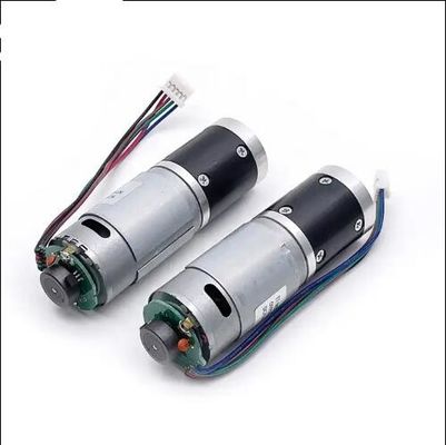 Động cơ bánh xe hành tinh 12V / 24V DC 10W - 100W Độ dài trục tùy chỉnh