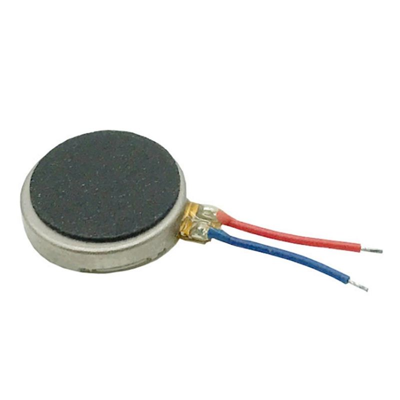 1.5V 3.0V 3.7V Coin Vibration DC Motor 8mm Dia Cho thiết bị không dây 0820 0827 0830