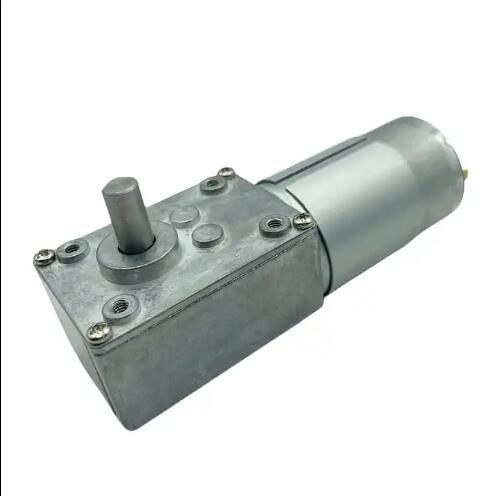 Động cơ bánh răng DC có mô-men xoắn cao 12V 555 Động cơ bánh răng giun 24V tốc độ thấp
