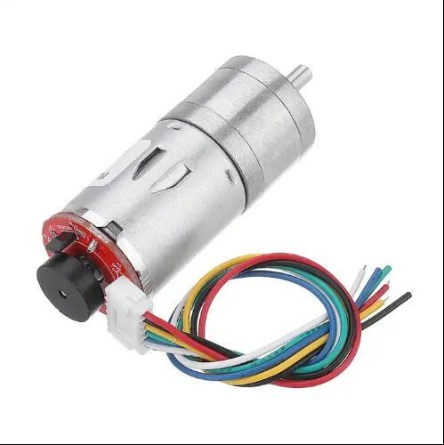 25mm Brush DC Gear Motor đồng Micro Electric Motor Speed Reduction Giảm tốc độ