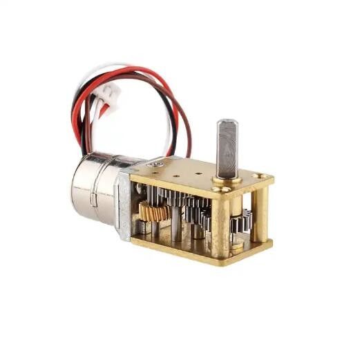 12mm góc phải DC động cơ bánh răng giun vĩnh viễn từ tính không chải động cơ bước