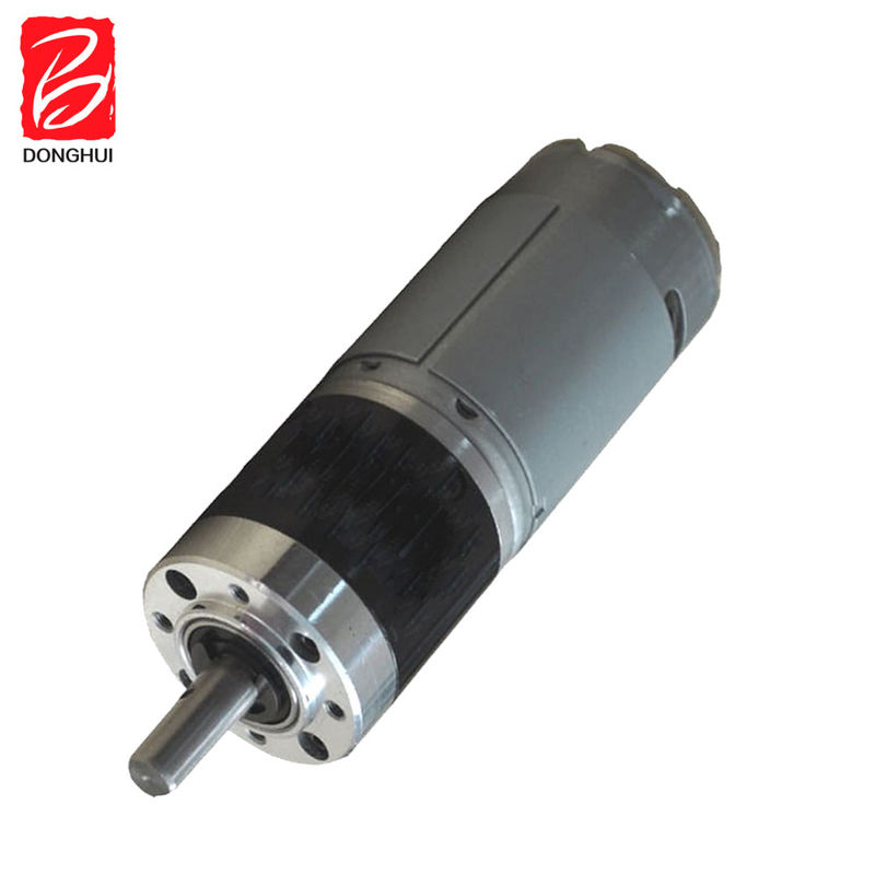 Tốc độ 10 - 1000 RPM DC Đơn vị động cơ bánh xe hành tinh với chiều dài trục tùy chỉnh